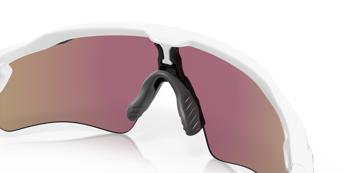 Radar EV Path Team Colors Sunglasses Polished White - Prizm Sapphire Lens