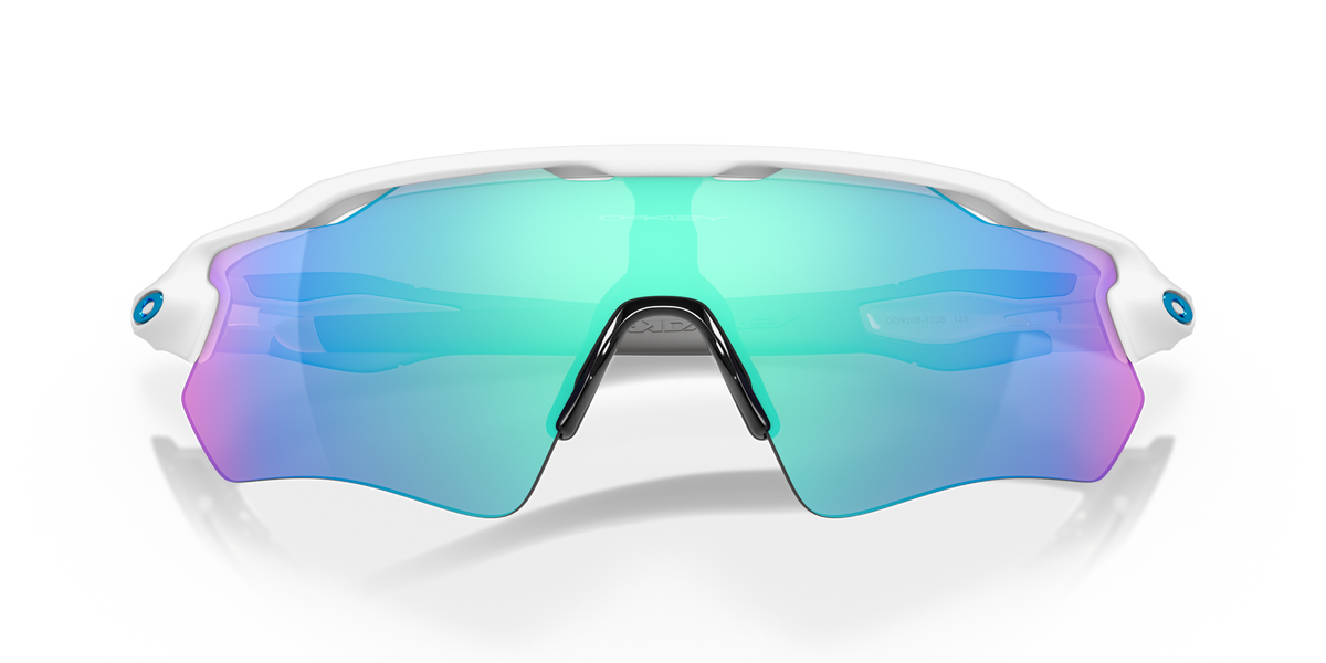 Radar EV Path Team Colors Sunglasses Polished White - Prizm Sapphire Lens