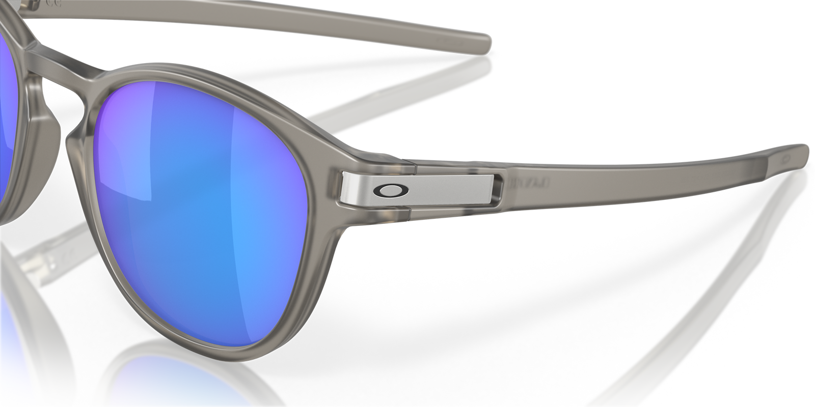 Latch Sunglasses Matte Grey Ink - Prizm Sapphire Polarized Lens
