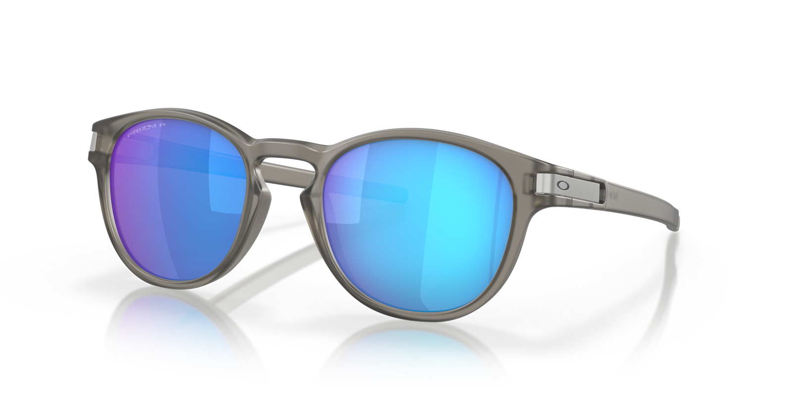 Latch Sunglasses Matte Grey Ink - Prizm Sapphire Polarized Lens