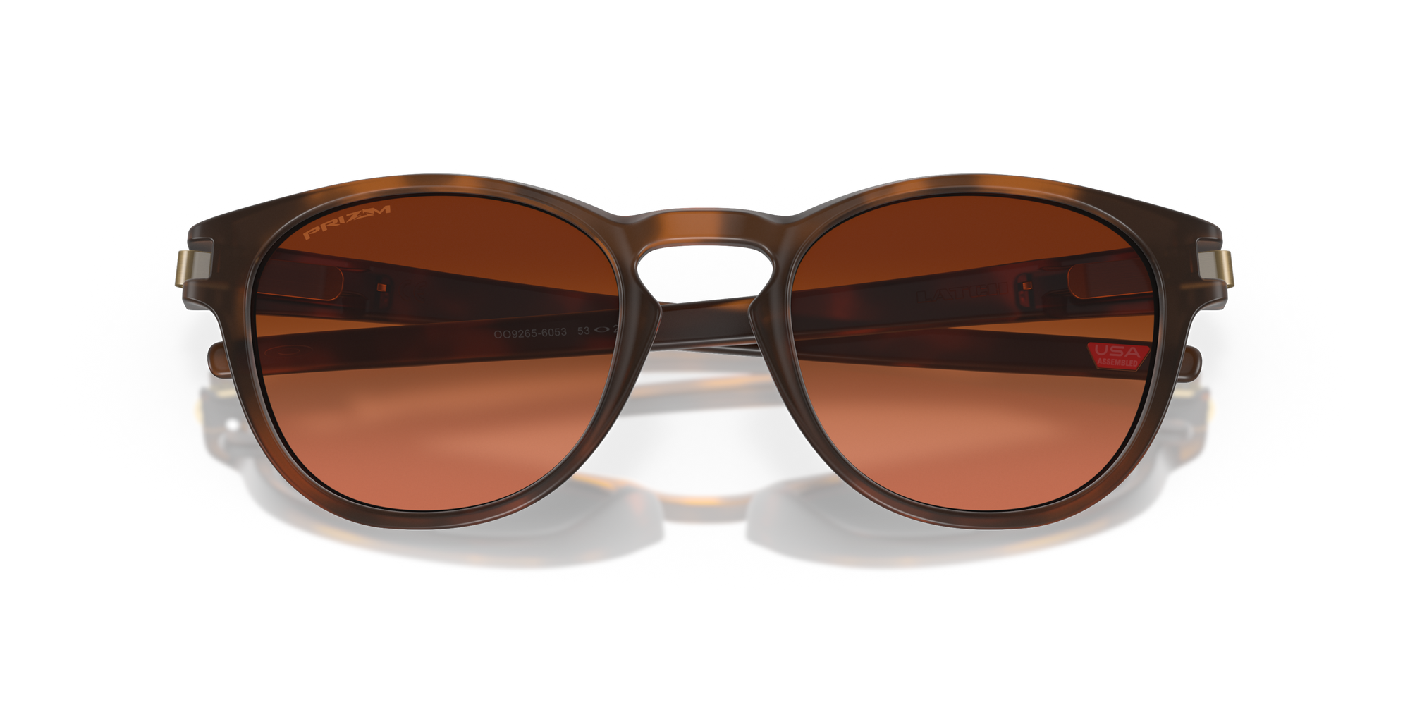 Latch Sunglasses Matte Brown Tortoise - Prizm Brown Gradient Lens