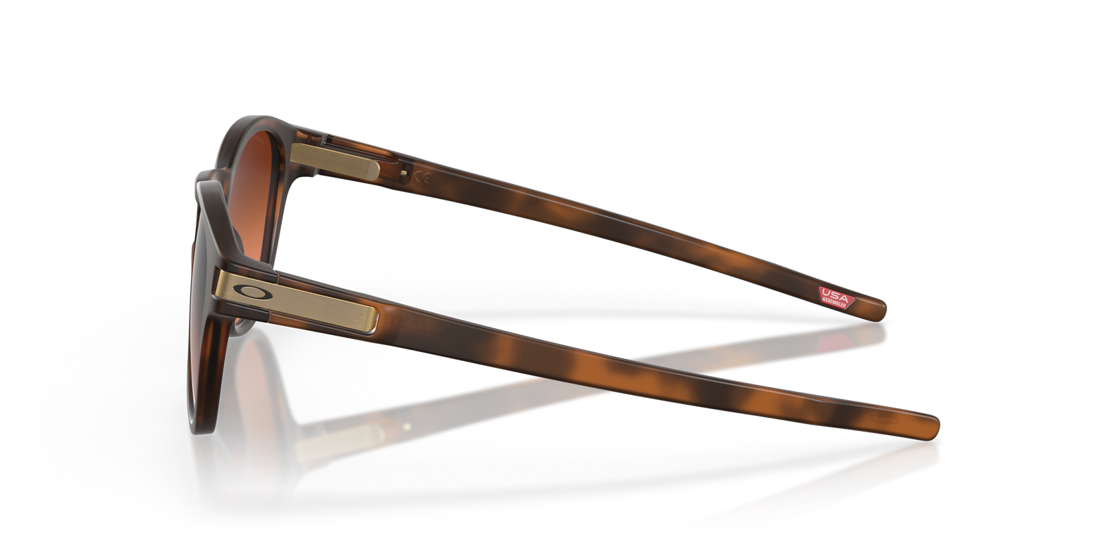 Latch Sunglasses Matte Brown Tortoise - Prizm Brown Gradient Lens