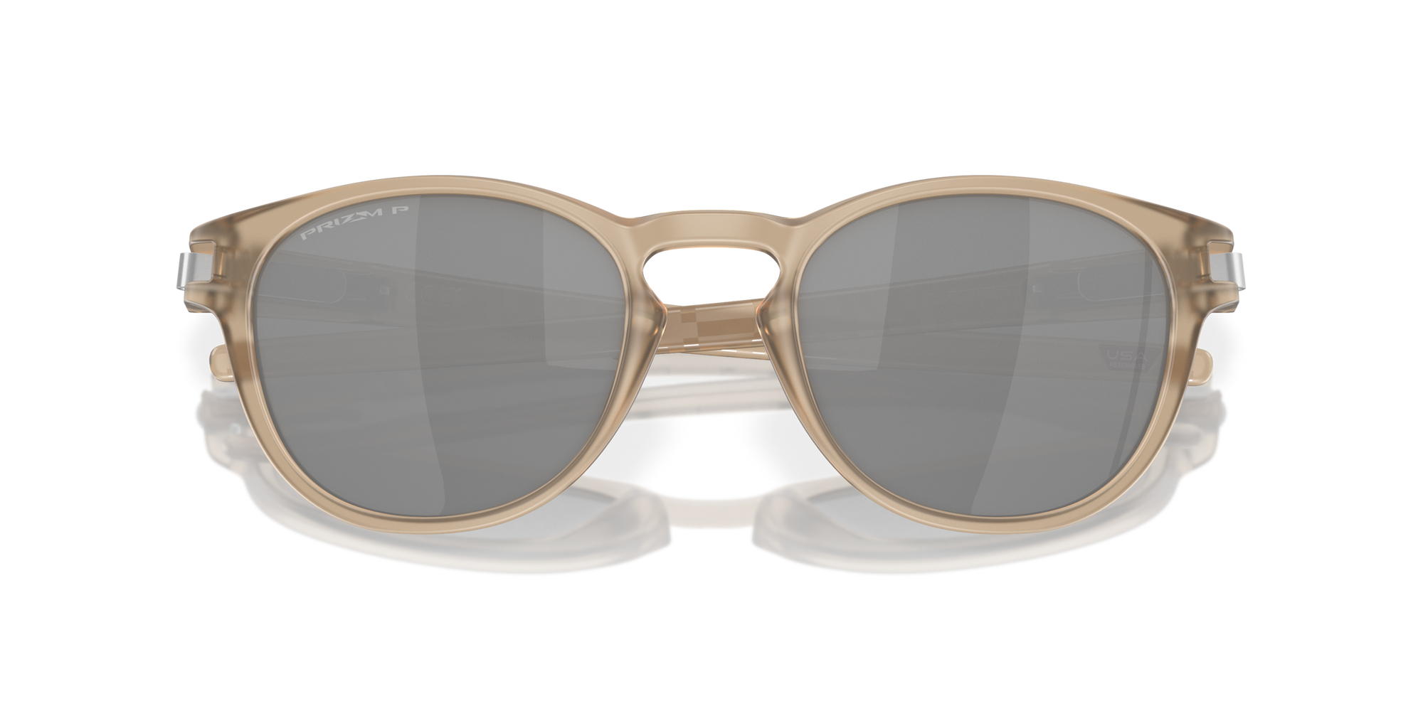 Latch Introspect Collection Sunglasses Matte Sepia - Prizm Black Polarized Lens