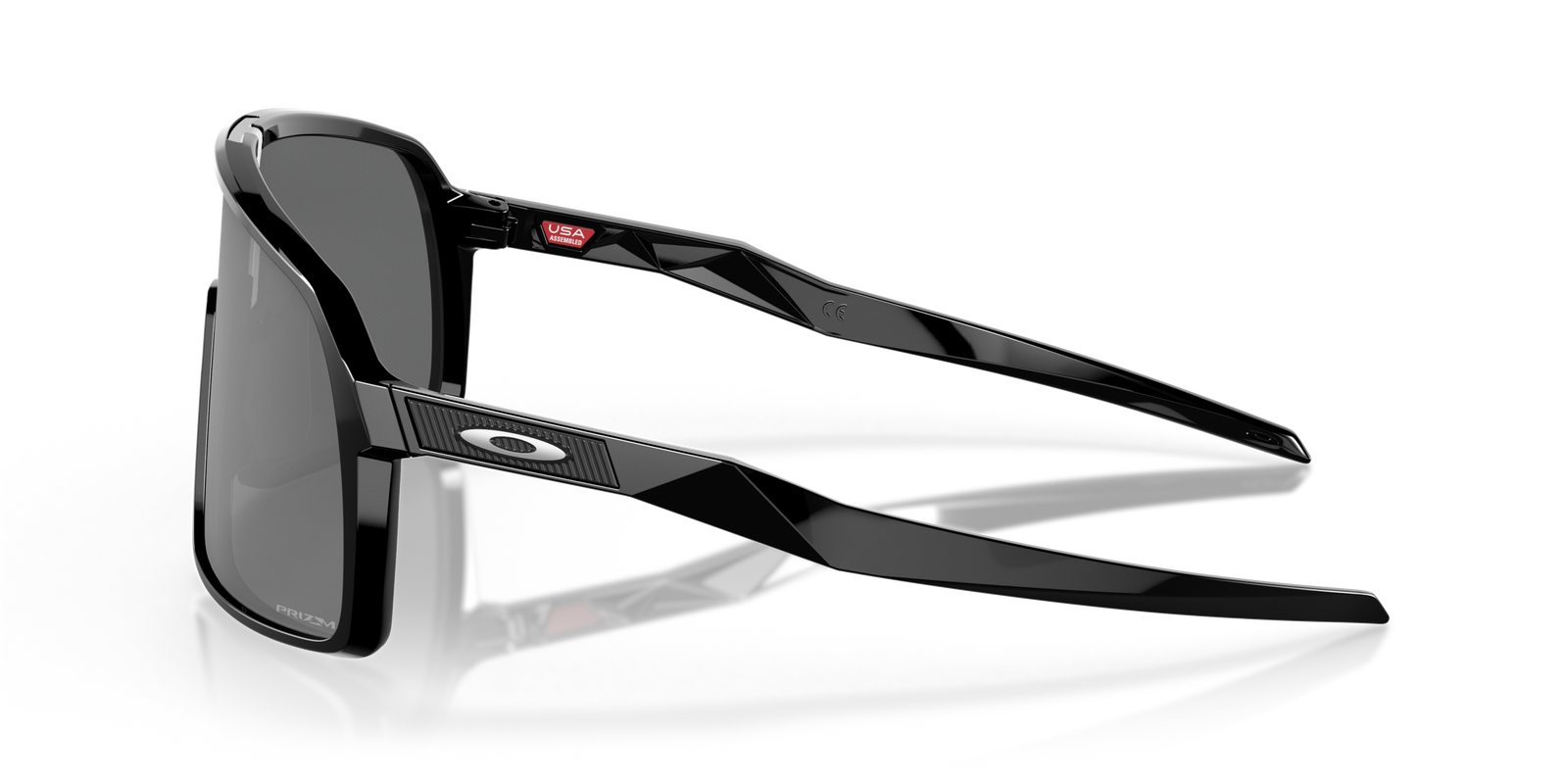 Sutro Sunglasses Polished Black - Prizm Black Lens