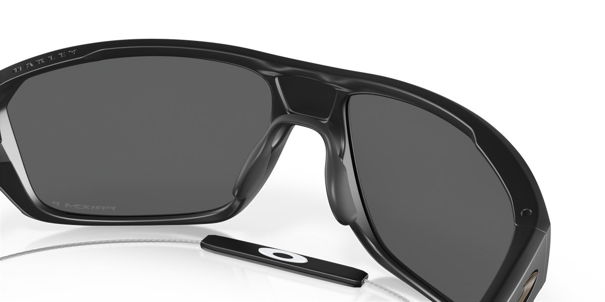 Split Shot Sunglasses Matte Black - Prizm Black Polarized Lens