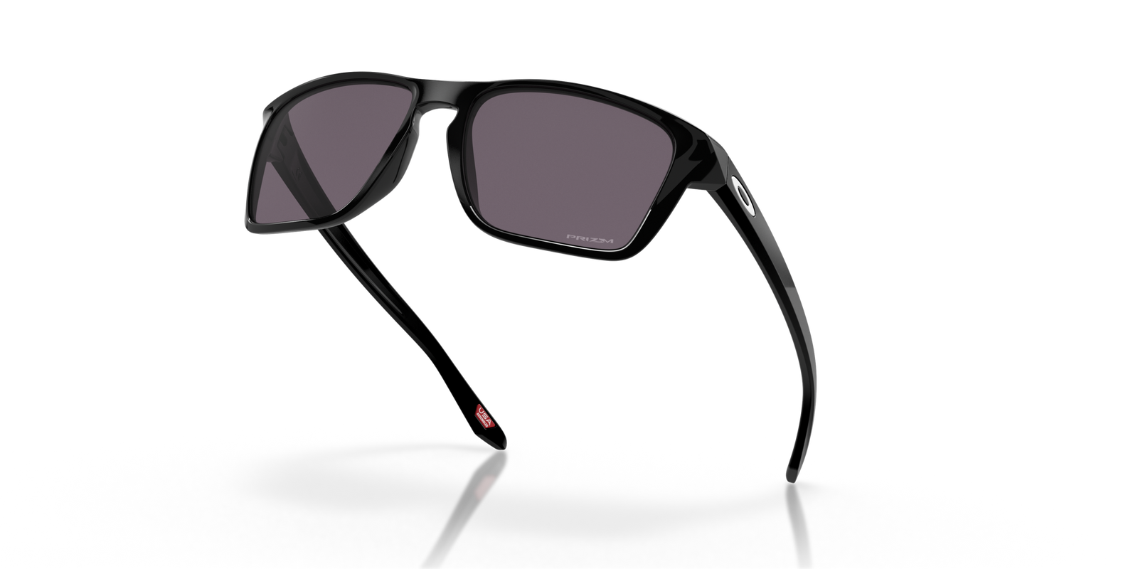 Sylas Sunglasses Polished Black - Prizm Grey Lens