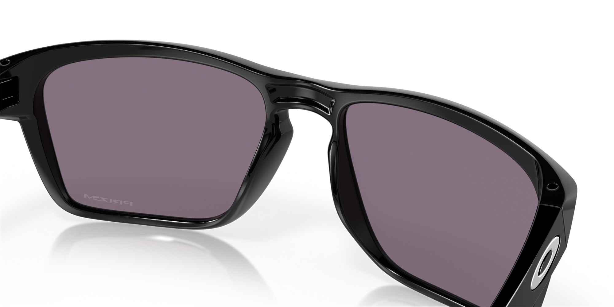Sylas Sunglasses Polished Black - Prizm Grey Lens