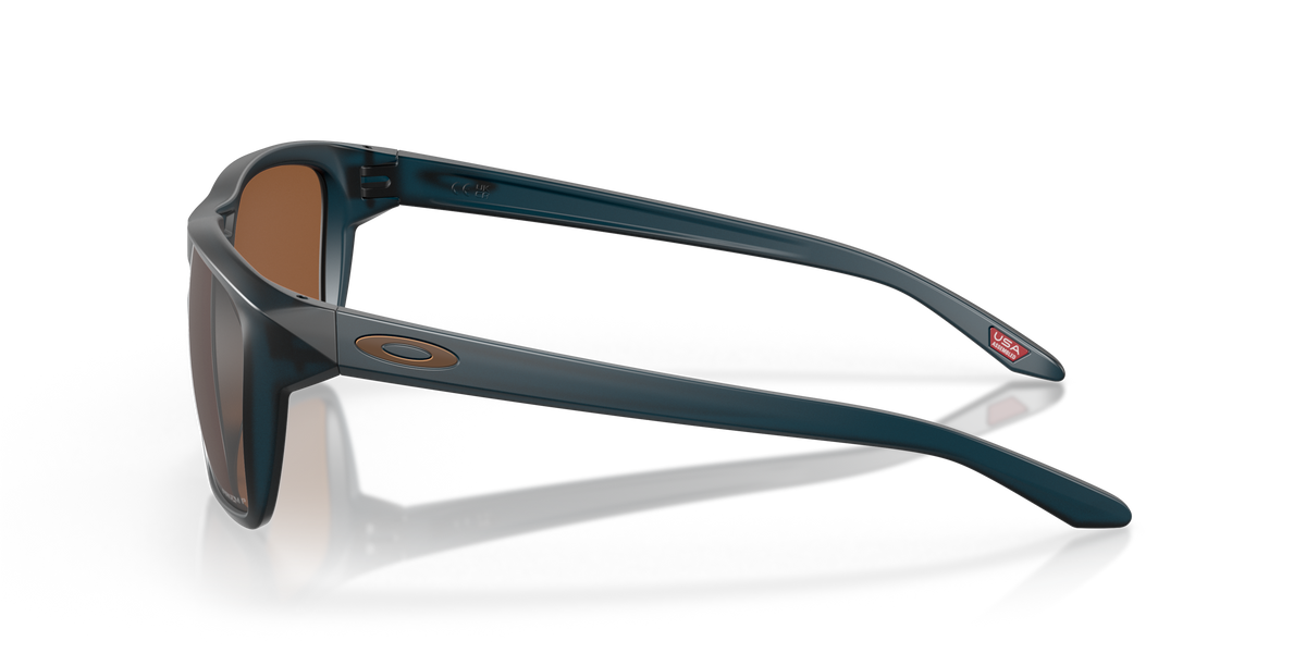 Sylas Sunglasses Matte Transparent Poseidon - Prizm Tungsten Polarized Lens