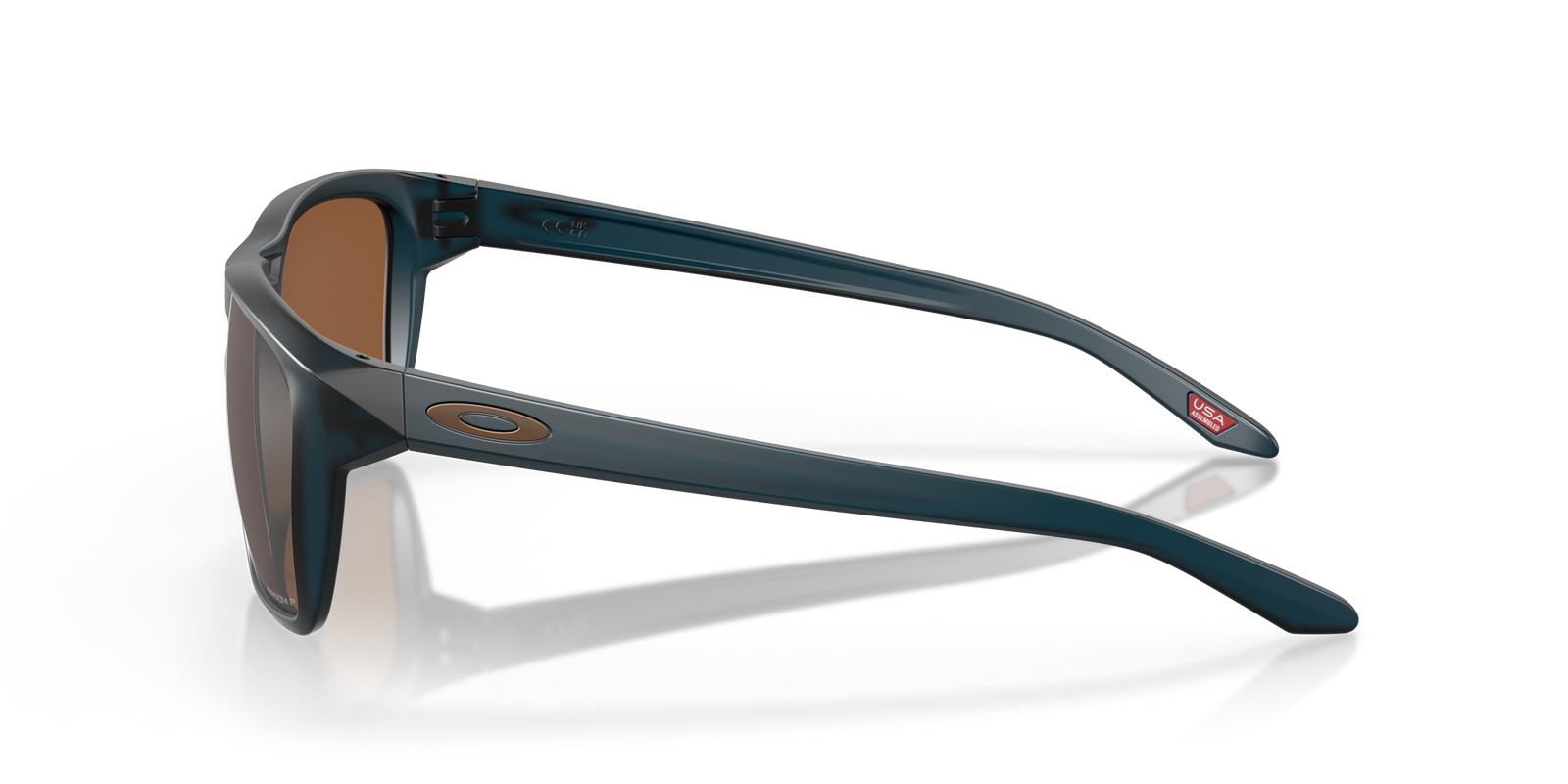 Sylas Sunglasses Matte Transparent Poseidon - Prizm Tungsten Polarized Lens