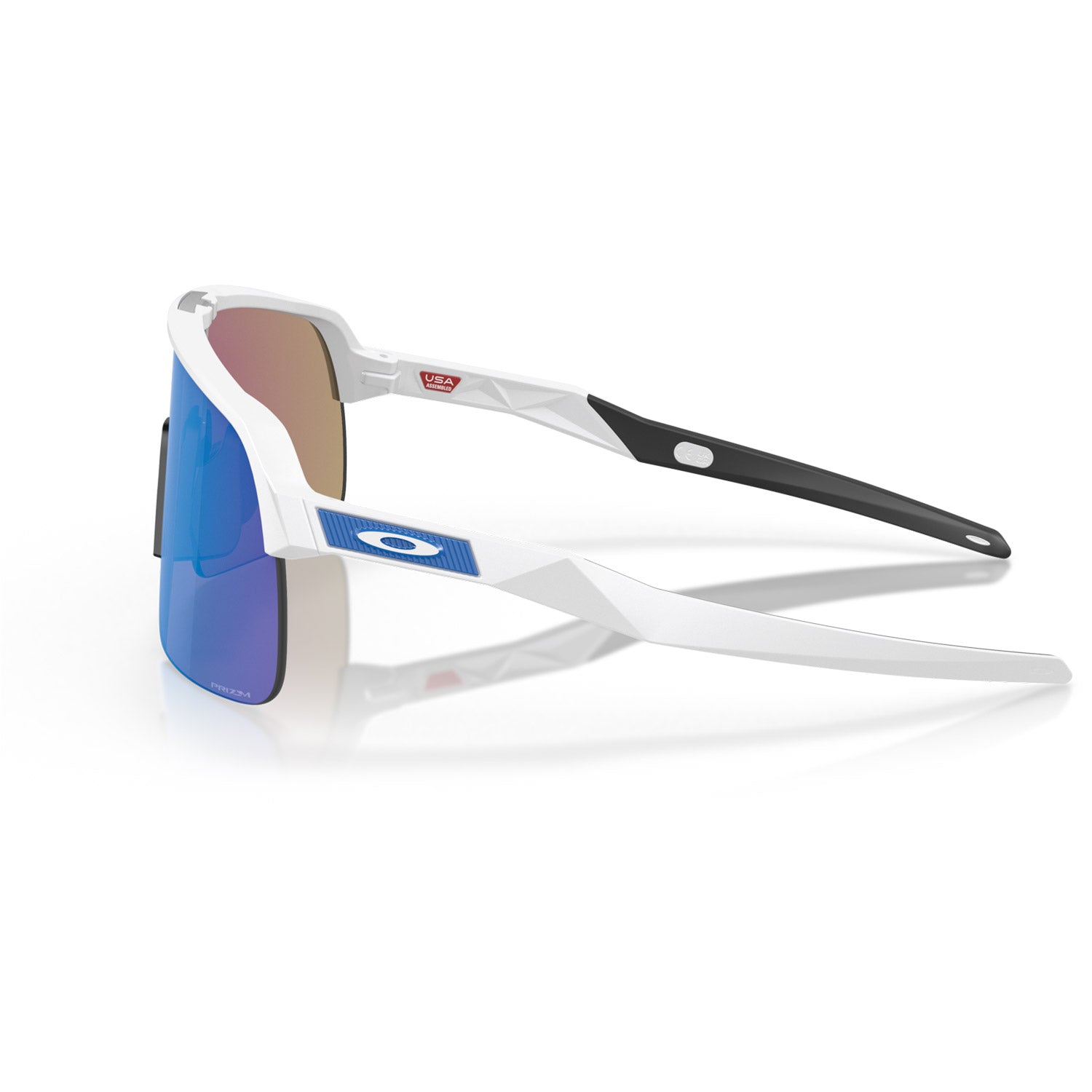 Sutro Lite Sunglasses Matte White - Prizm Sapphire Lens