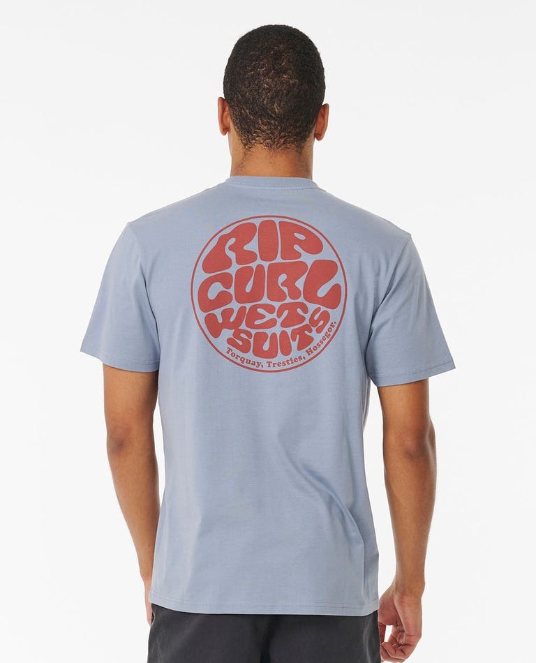 Ripcurl Wetsuit Icon Short Sleeve Tee Tradewinds
