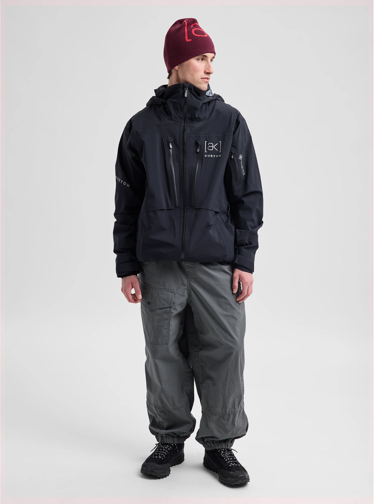 Mens [Ak] Hover Gore-Tex C-Knit 3L Stretch Jacket True Black - Image 10