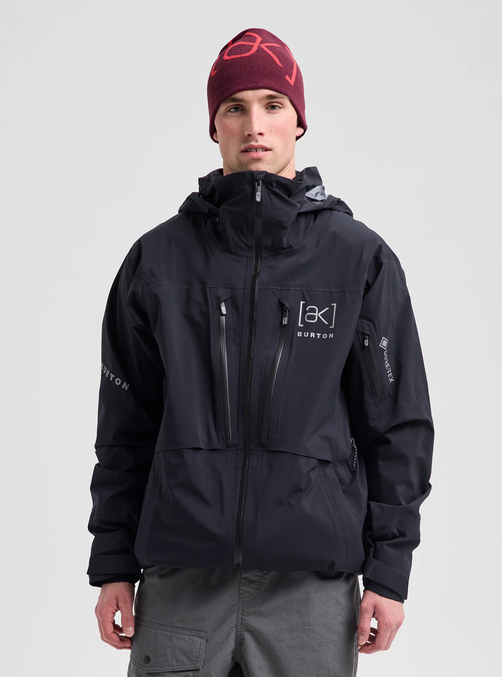 Mens [Ak] Hover Gore-Tex C-Knit 3L Stretch Jacket True Black - Image 2