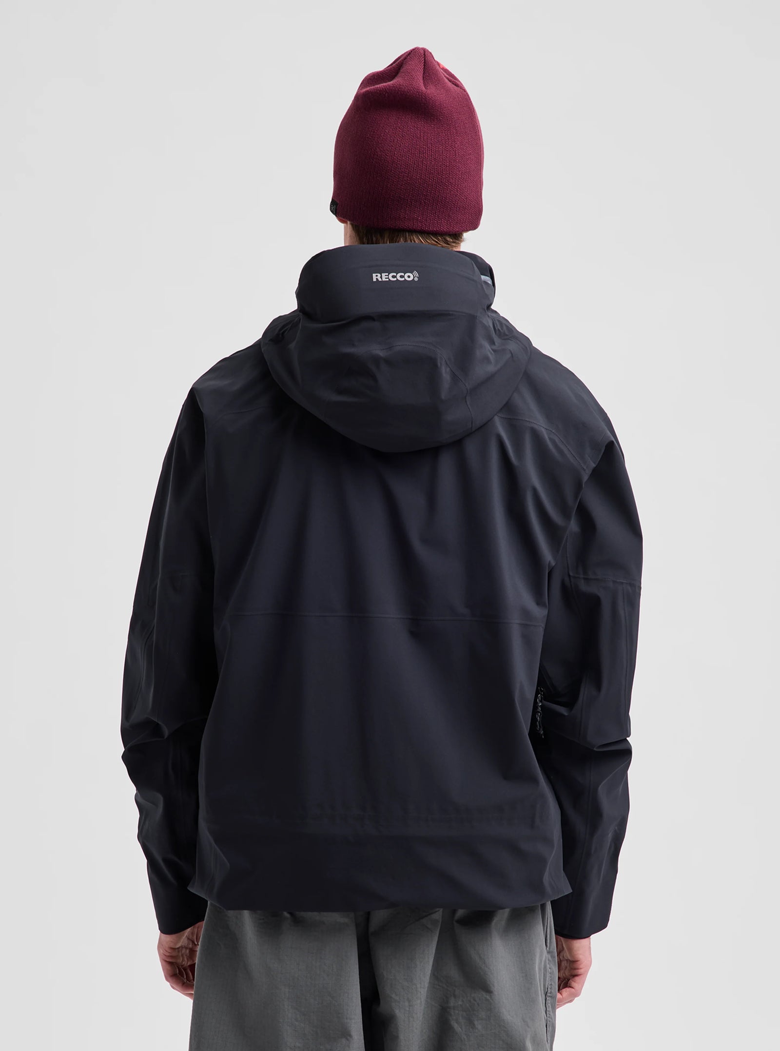 Mens [Ak] Hover Gore-Tex C-Knit 3L Stretch Jacket True Black - Image 3