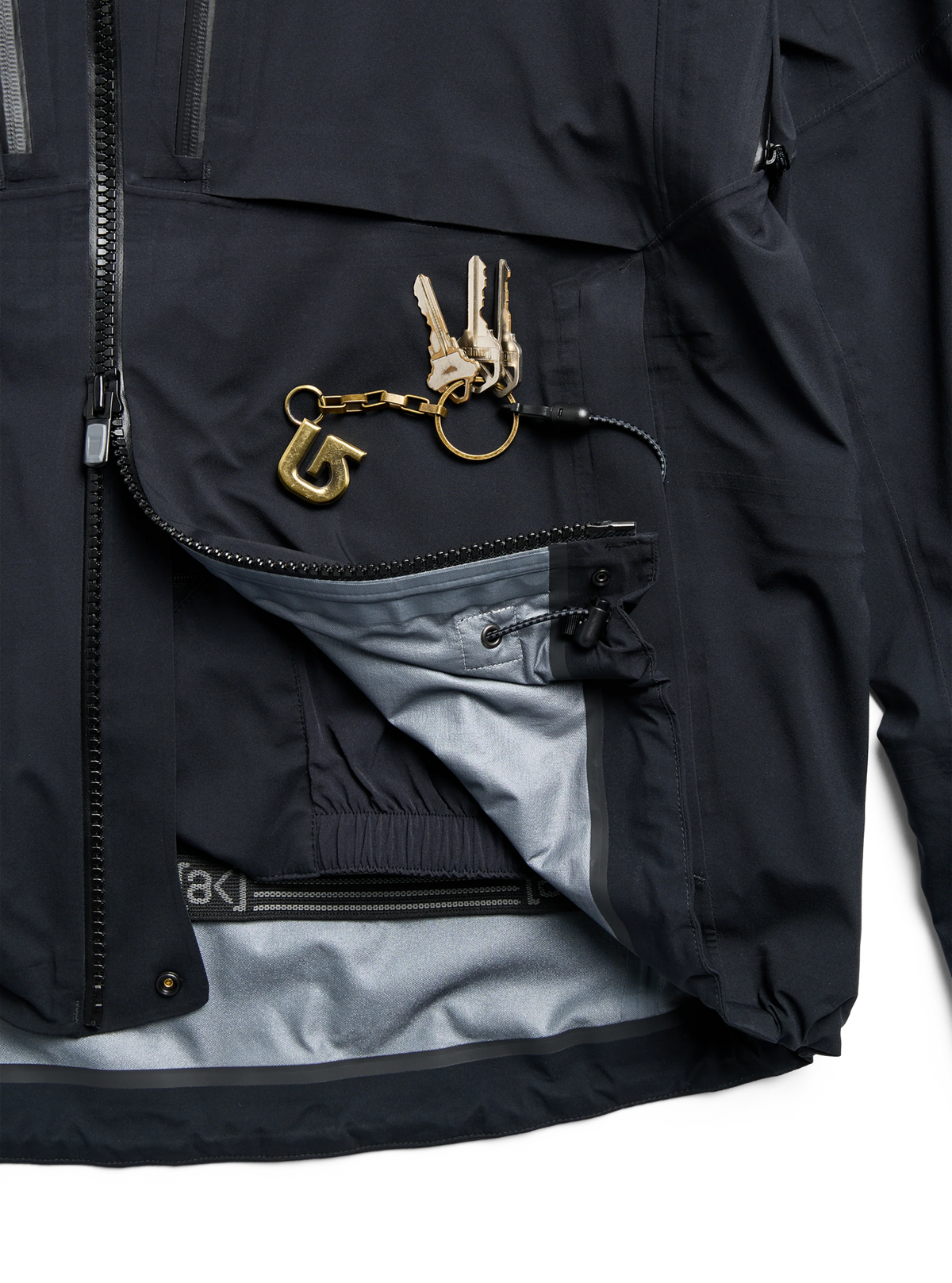 Mens [Ak] Hover Gore-Tex C-Knit 3L Stretch Jacket True Black - Image 6