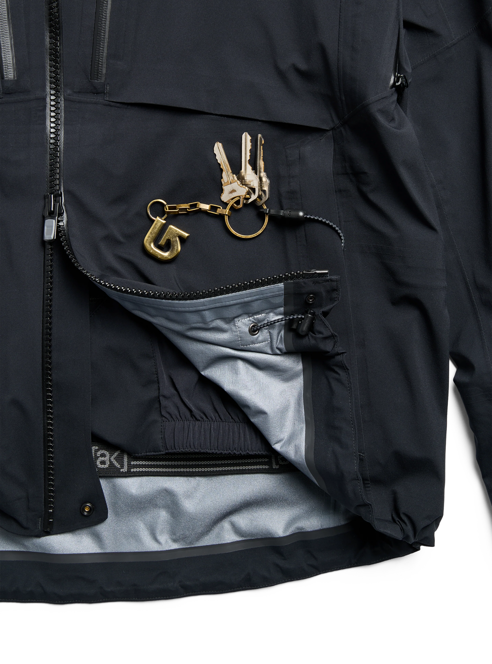 Mens [Ak] Hover Gore-Tex C-Knit 3L Stretch Jacket True Black - Image 6