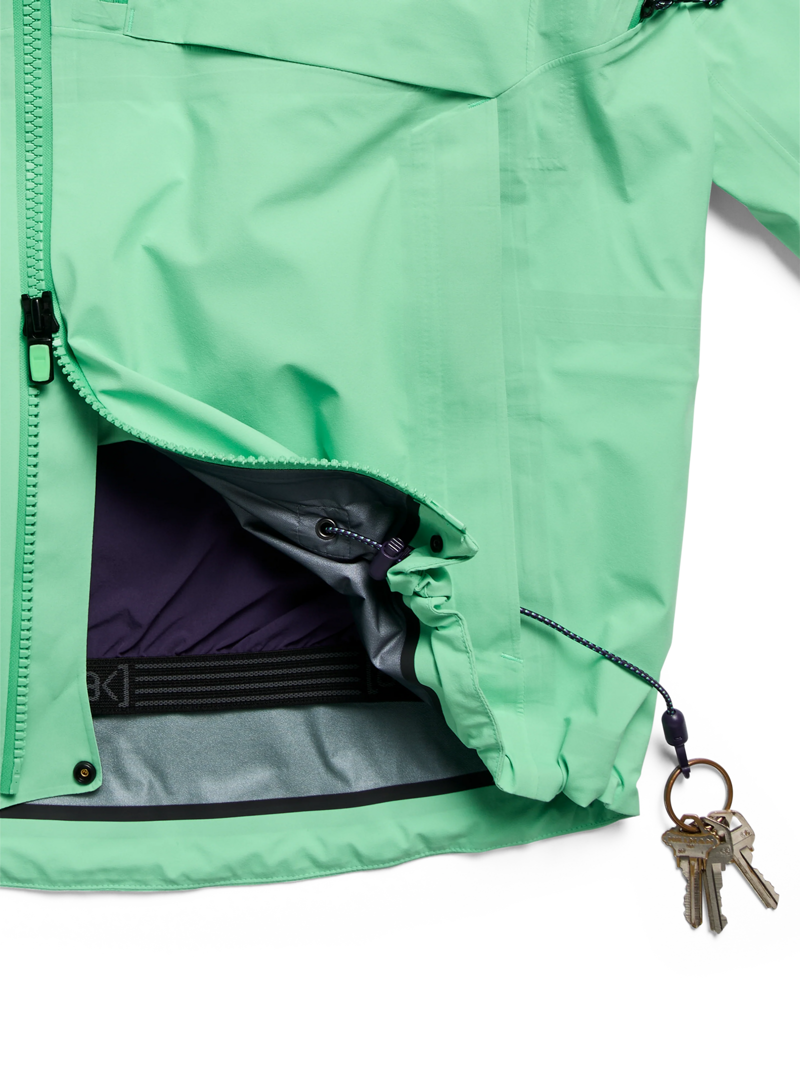 Mens [Ak] Hover Gore-Tex C-Knit 3L Stretch Jacket Green Voltage - Image 36
