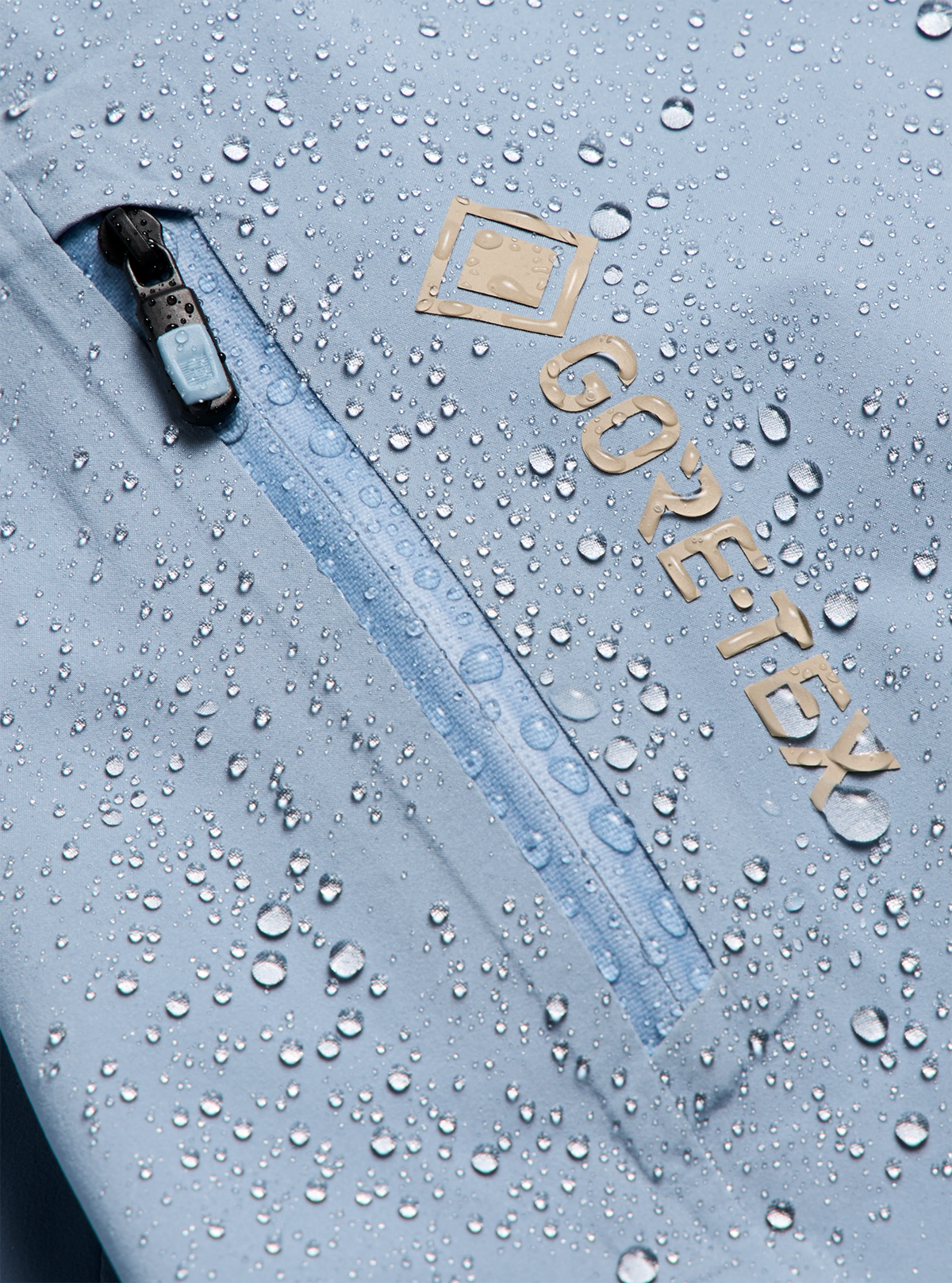Mens [Ak] Hover Gore-Tex C-Knit 3L Stretch Jacket Airstream Blue - Image 27