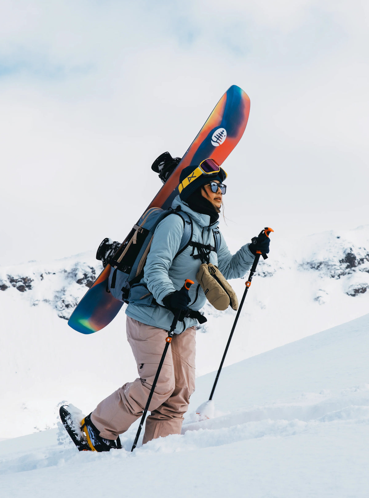 Womens [Ak] Summit Gore-Tex 2L Snowboard Pant Shadow Pink - Image 8