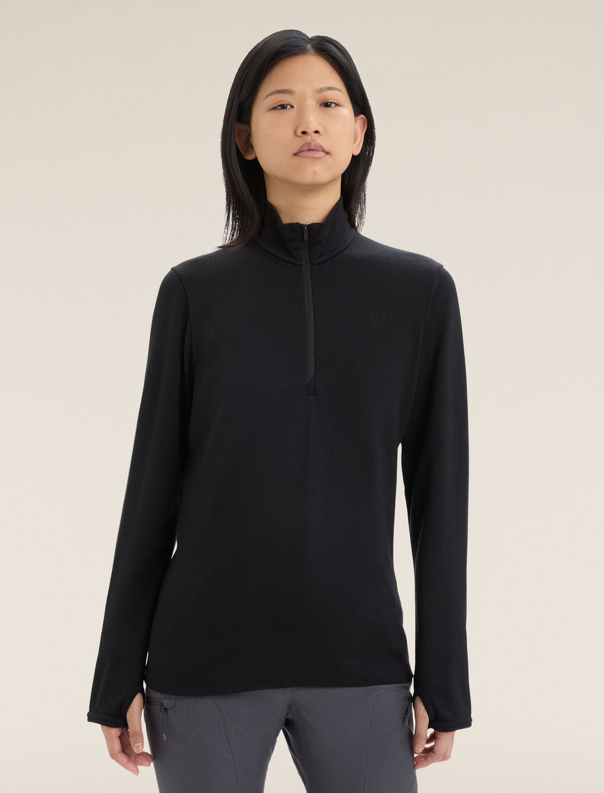 Women's Original Long Sleeve Half Zip Top