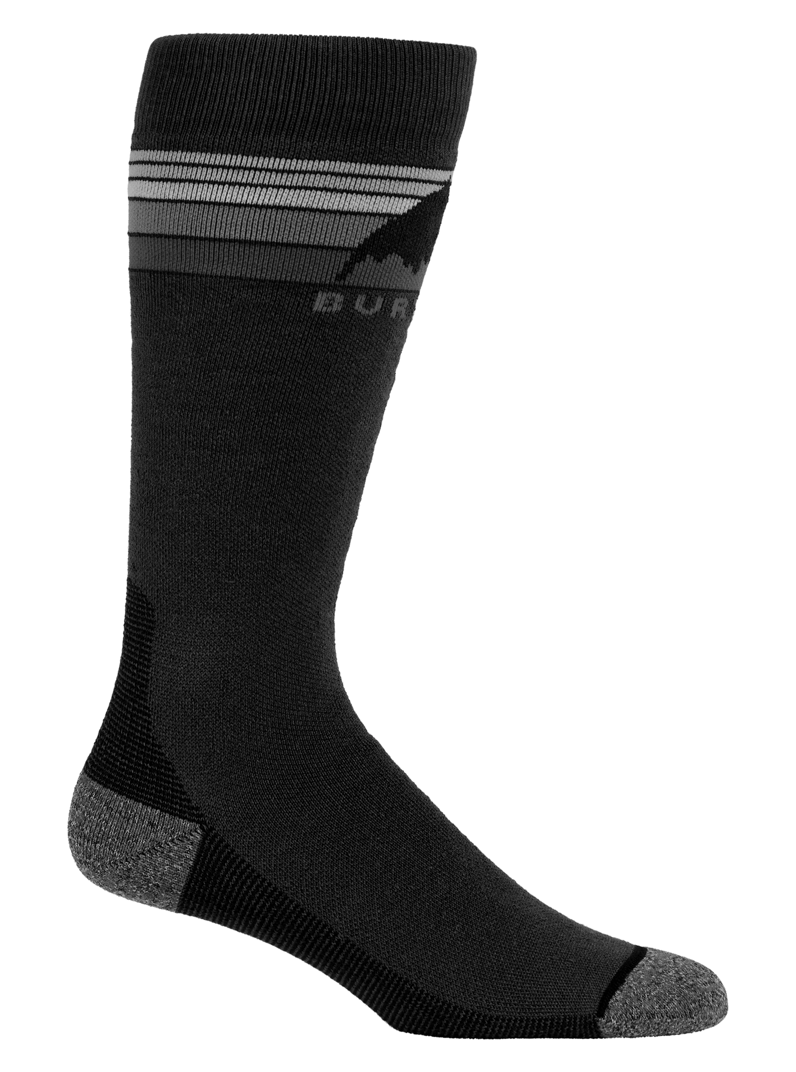 Womens Emblem Midweight Socks True Black - Image 1