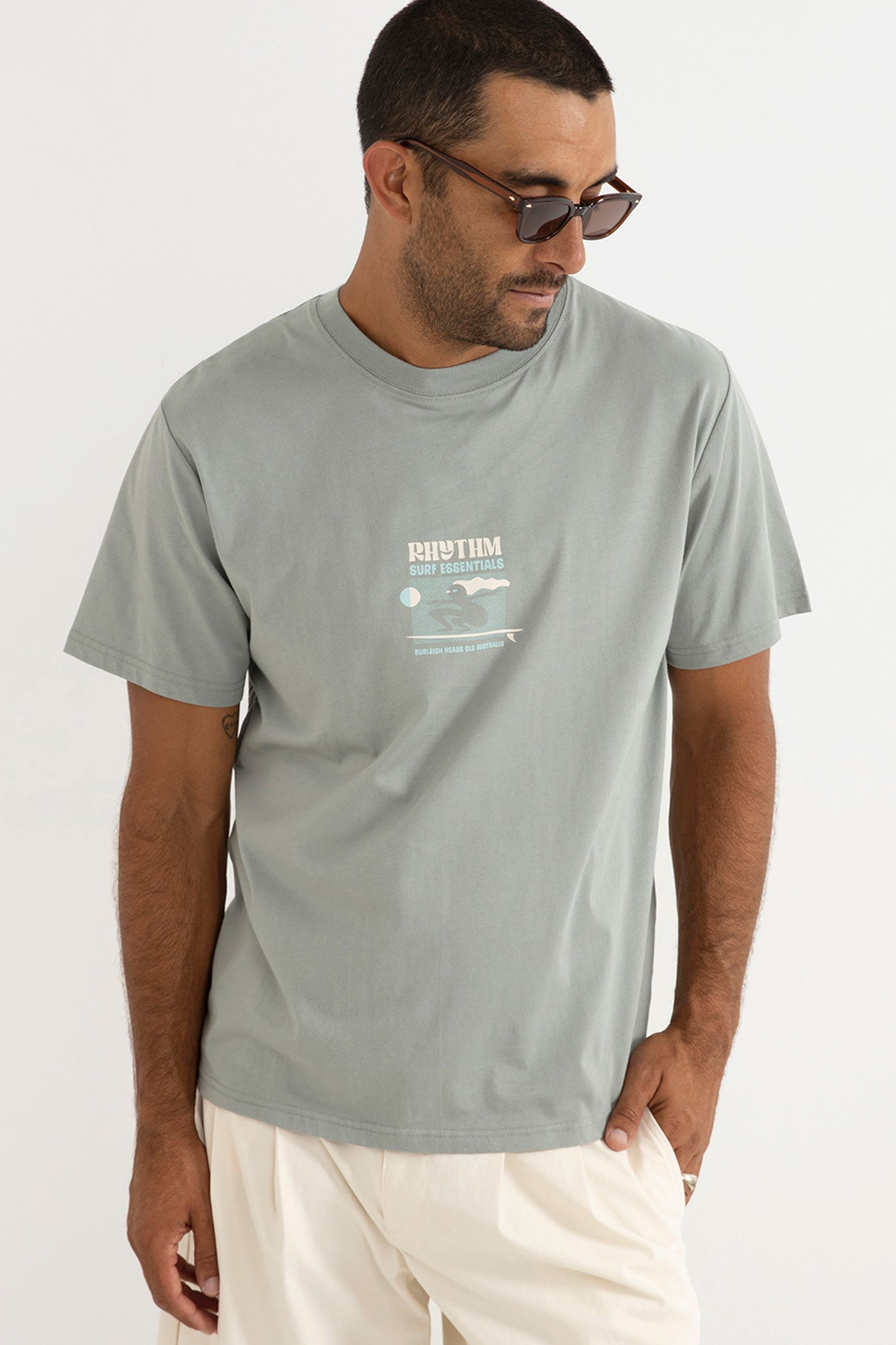 Slide SS T-Shirt Seafoam - Image 2