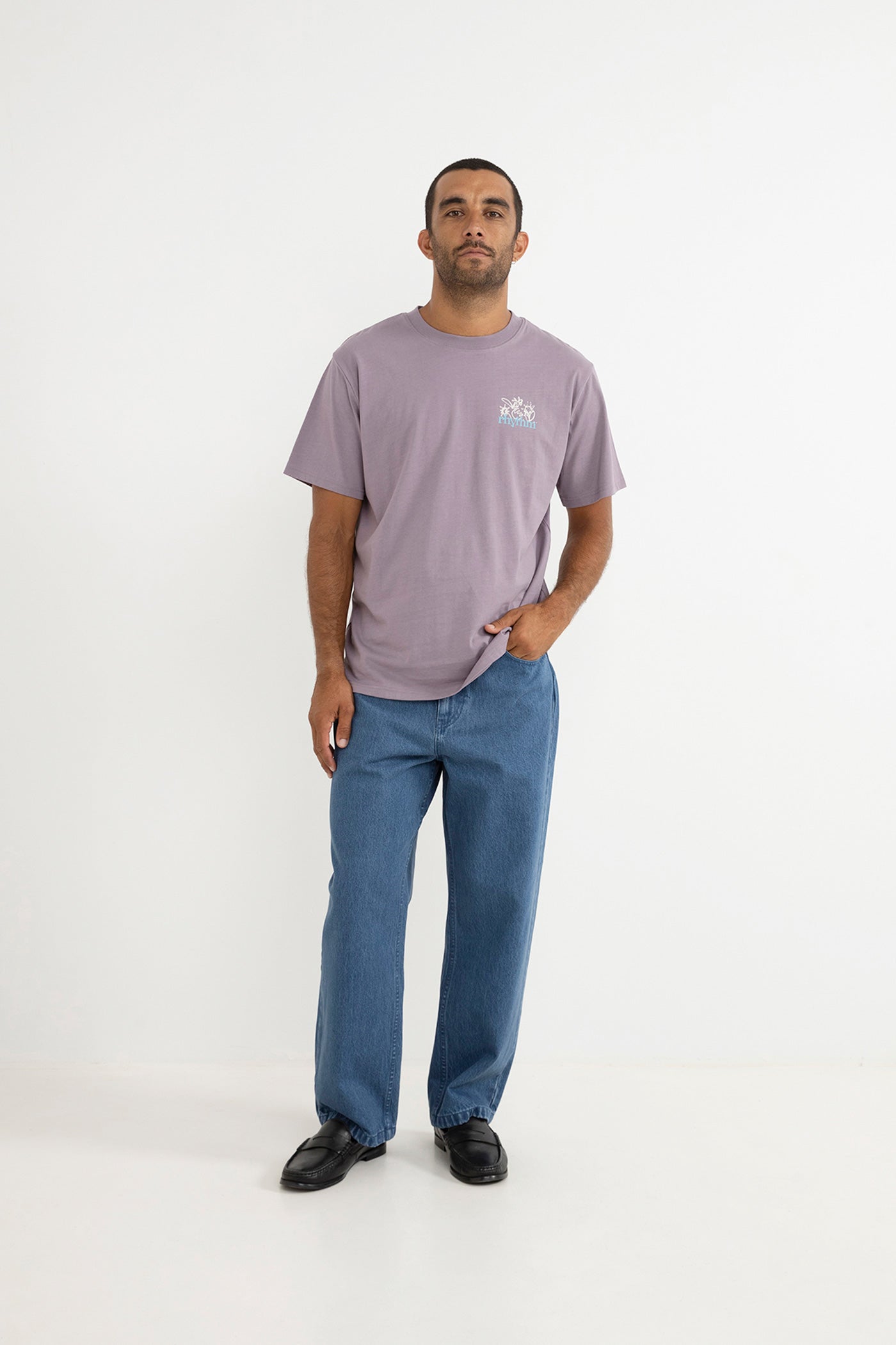 Old Growth Livin SS T-Shirt Plum - Image 6