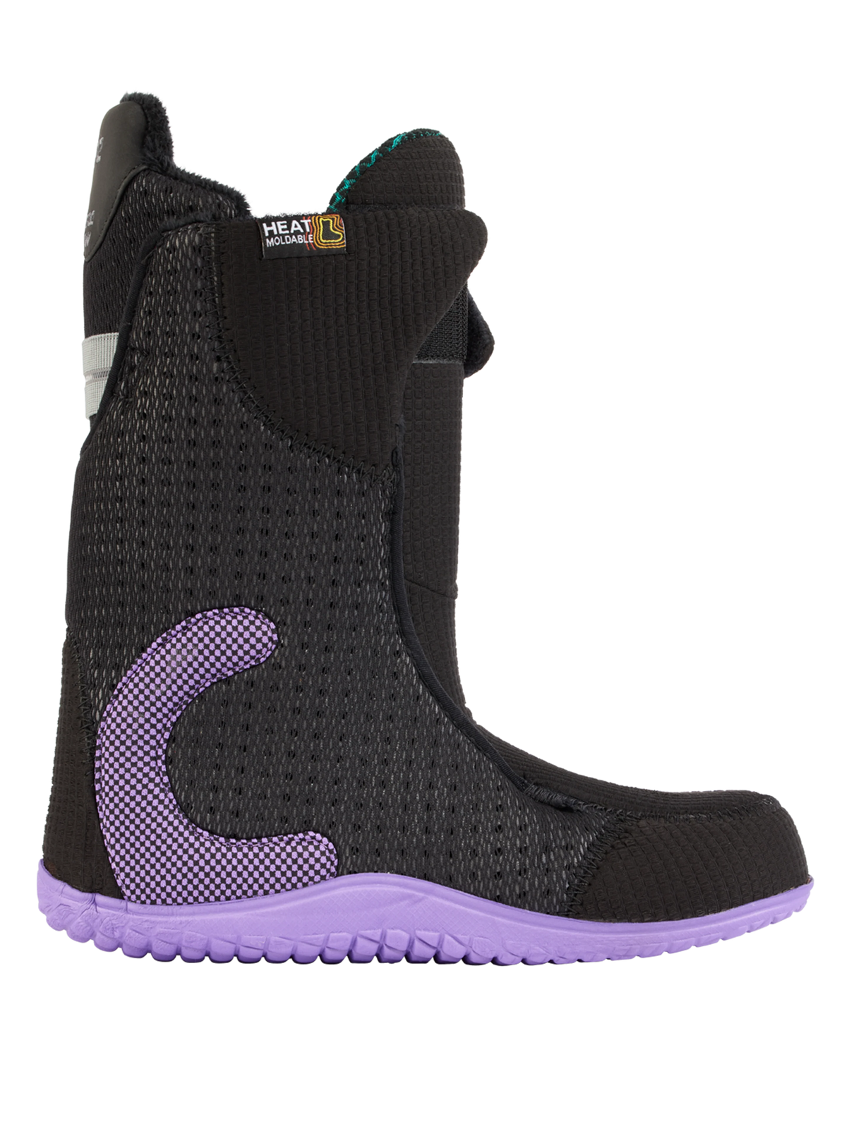 Womens Supreme Snowboard Boots Black - Image 4