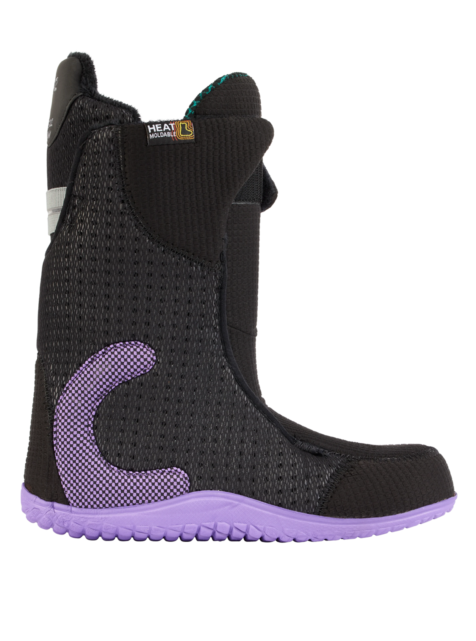 Womens Supreme Snowboard Boots Black - Image 4