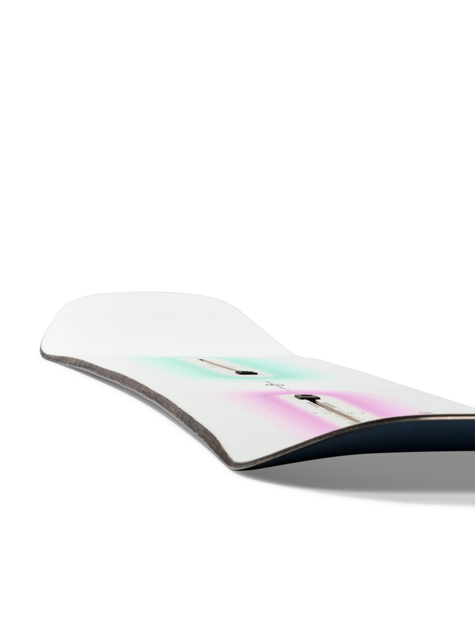 Mens Custom Camber Snowboard White - Image 7