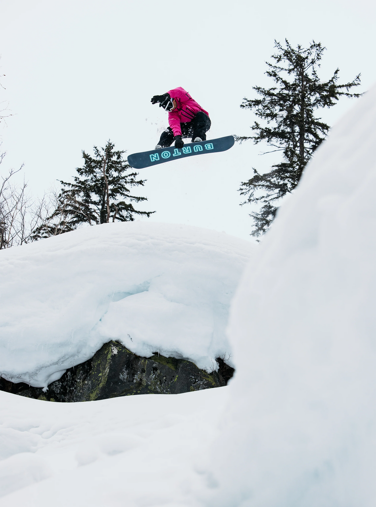Mens Custom Camber Snowboard White - Image 3