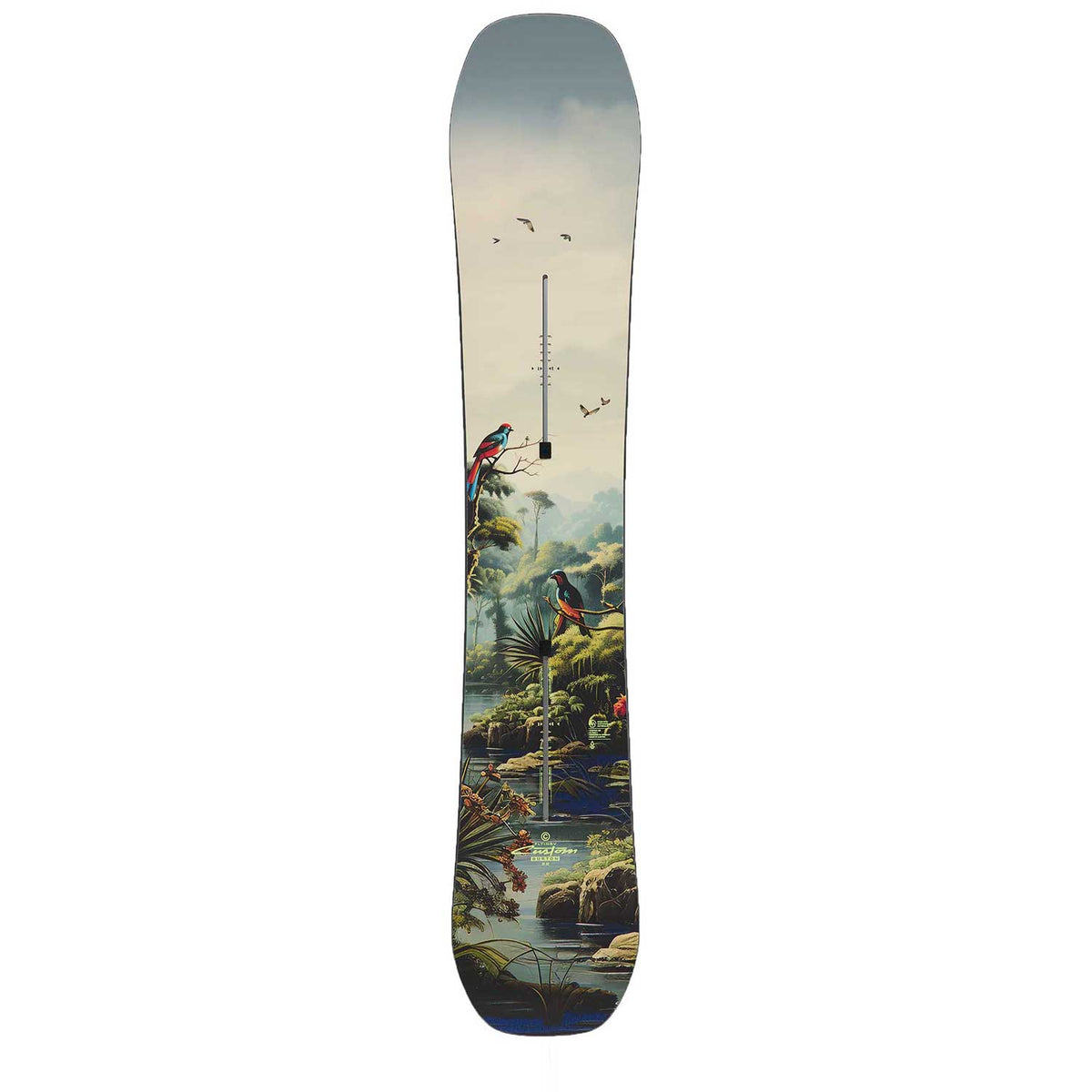 Custom Jungle Flying V Snowboard