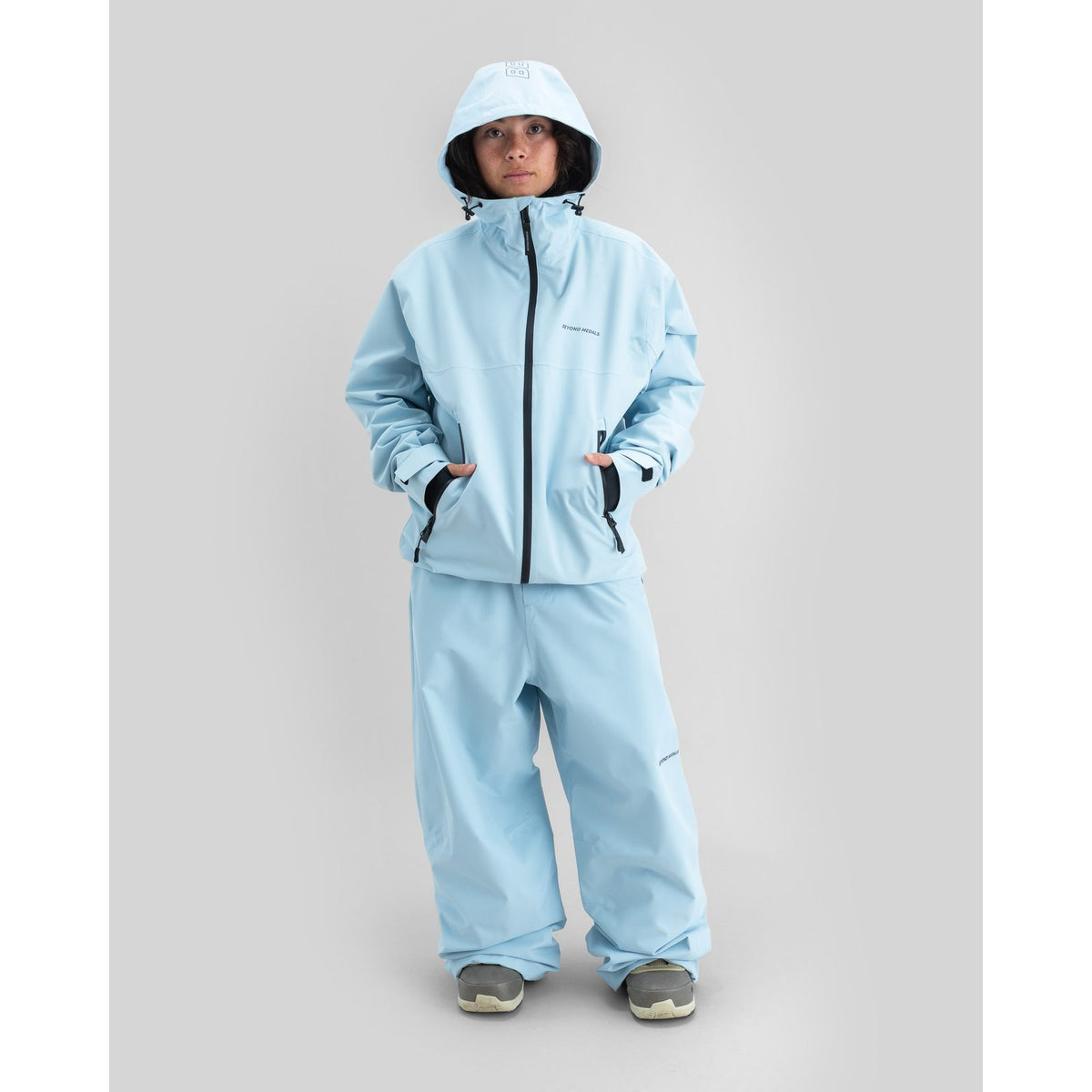 Park Snowboard Jacket 2L L.Blue - Image 10