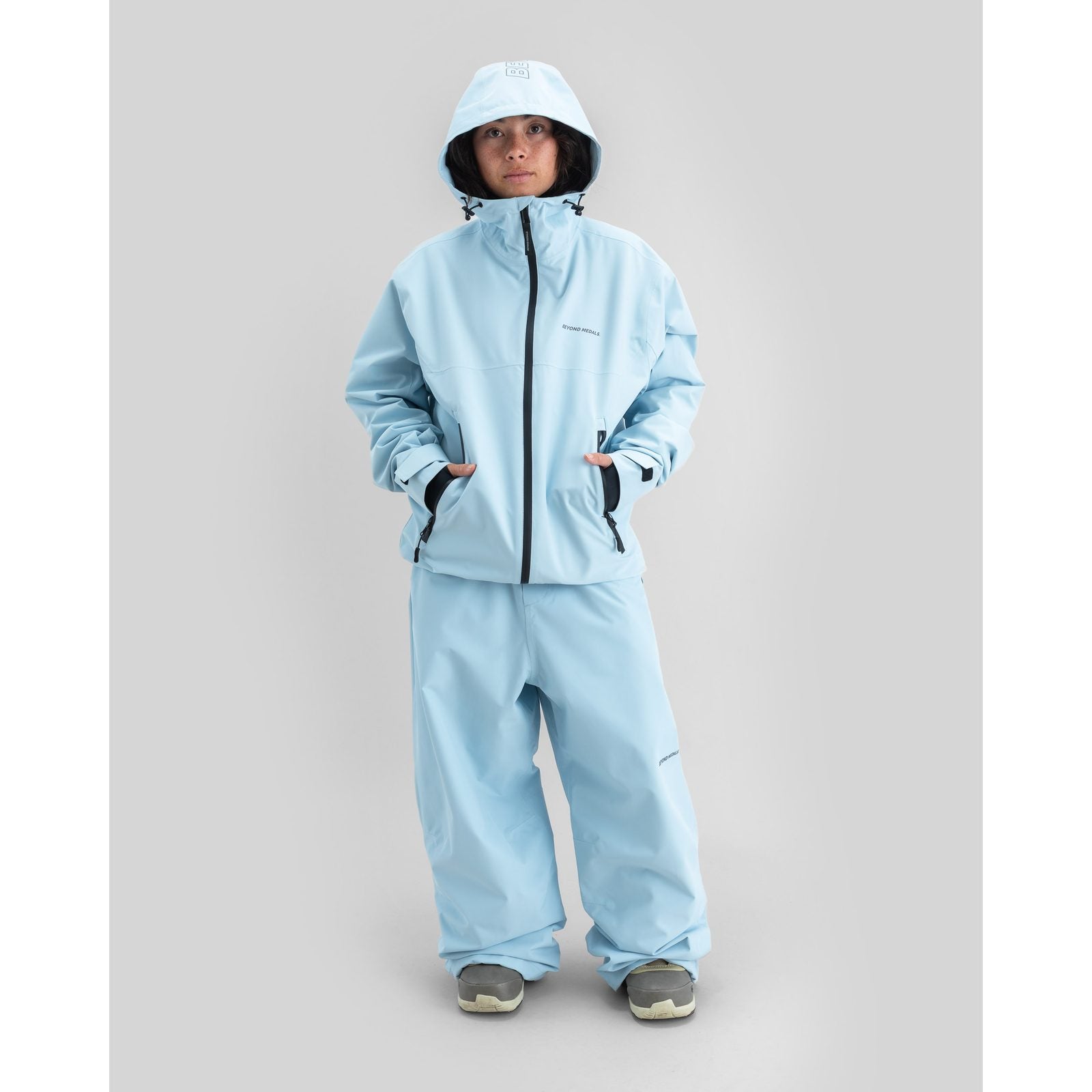 Park Snowboard Jacket 2L L.Blue - Image 10