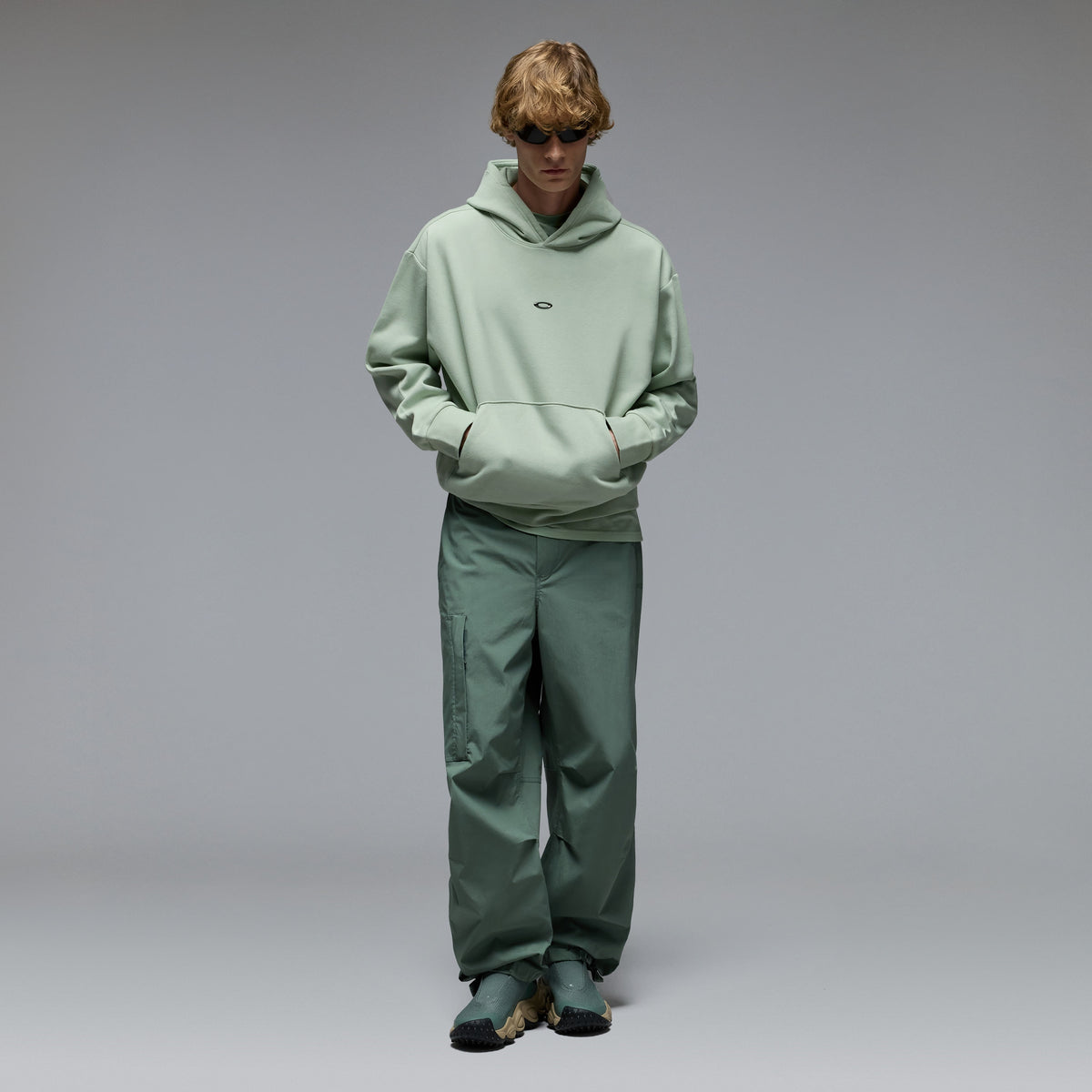 Metal Rise Hoodie Faded Green - Image 10