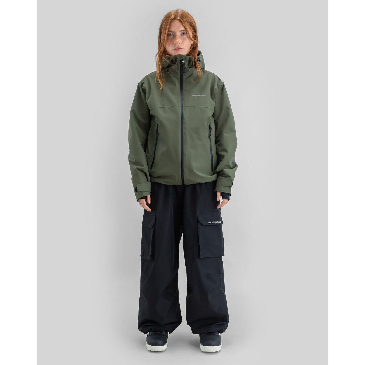 Park Snowboard Jacket 2L D.Green - Image 10