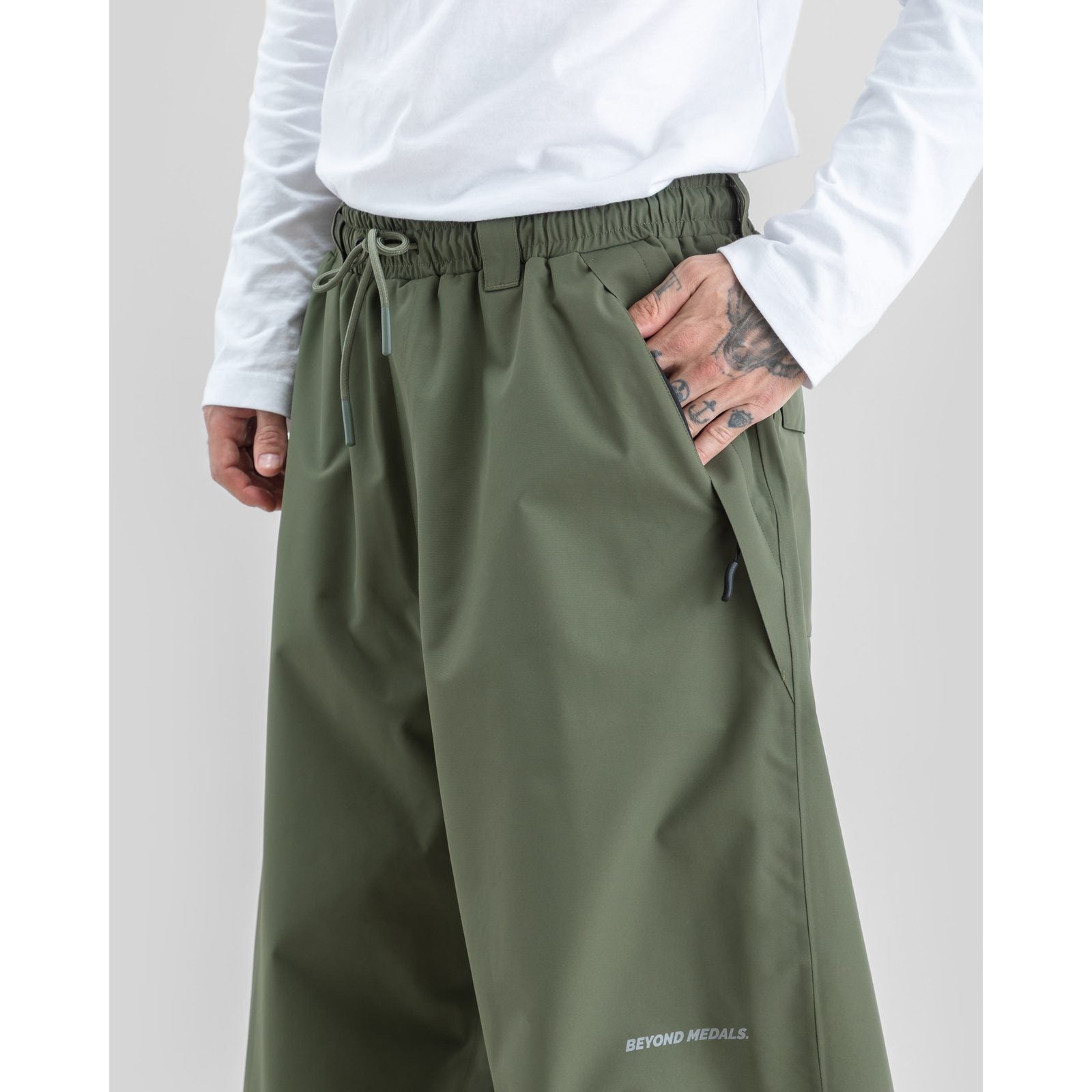 Park Snowboard Snowboard Pants D.Green - Image 10