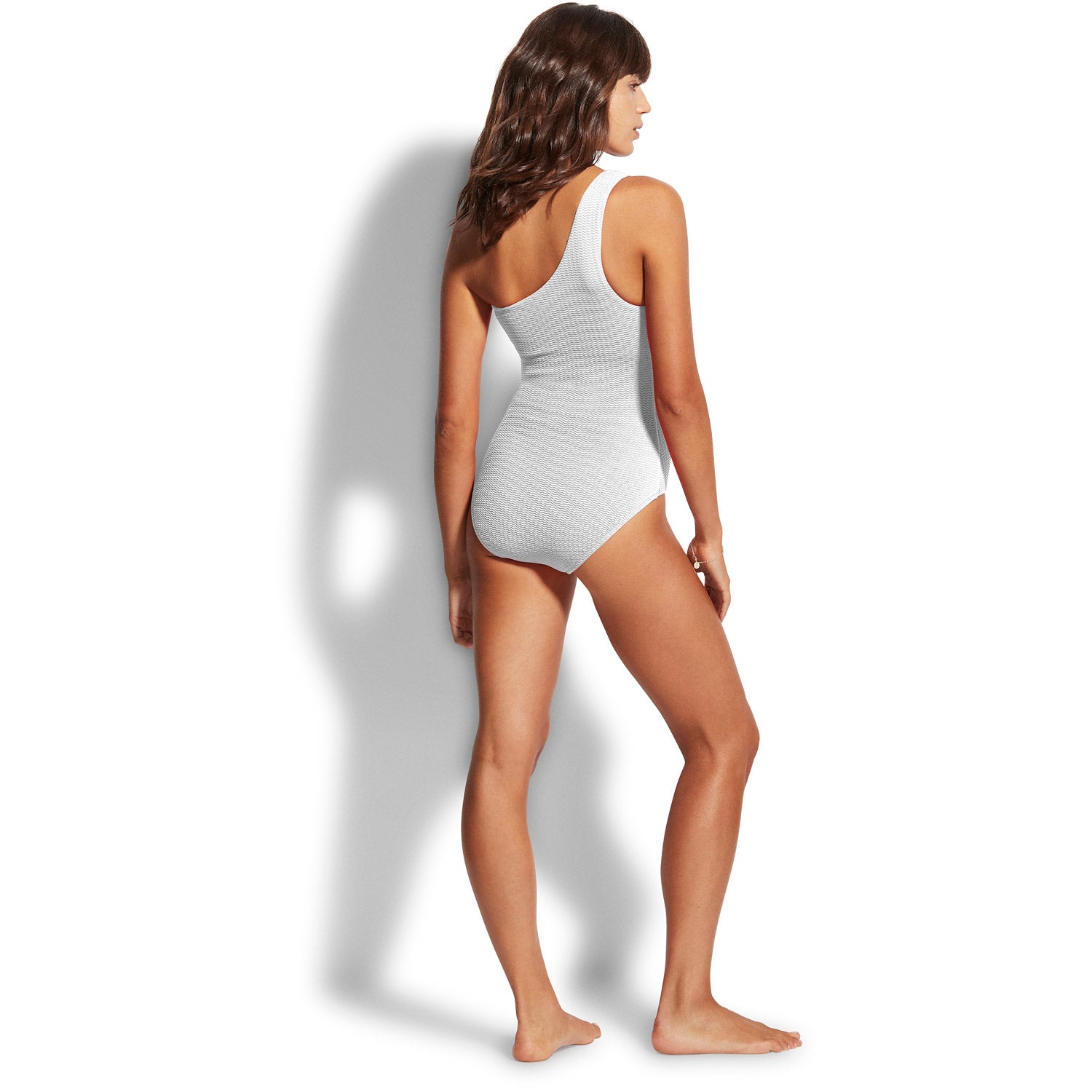 Sea Dive One Shoulder One Piece