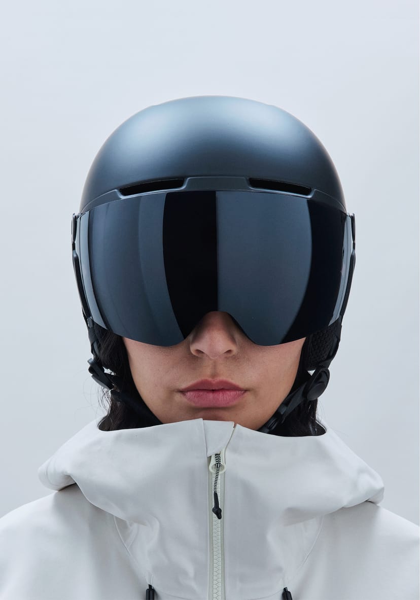 Obex Visor Snow Helmet - Sunny Grey Visor