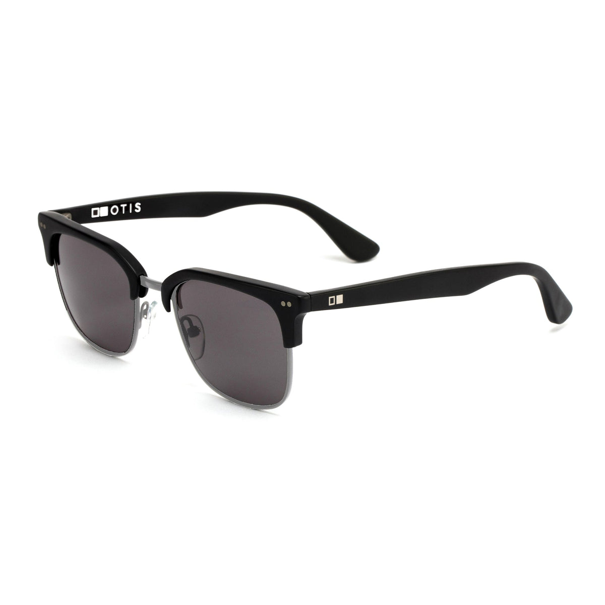 100 CLUB - Matte Black - Brushed Gunmetal / Grey