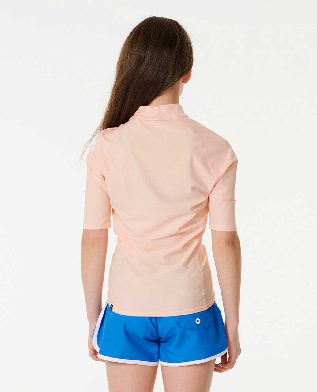 Classic Surf Short Sleeve Rash Vest - Girls (8-16 years)