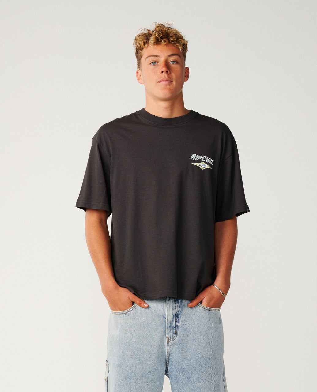 Heritage Icon Tee Washed Black - Image 3