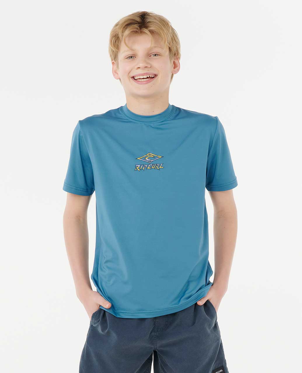 Tropic Daze UPF Short Sleeve Rash Vest - Boys (8-16 years)