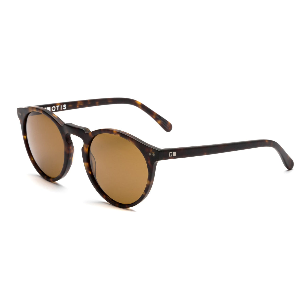 OMAR X - Eco Matte Dark Tort / Brown Polar