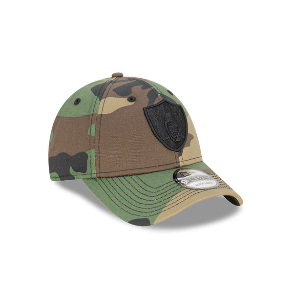 9FORTY Las Vegas Raiders Camo Adjustable Cap