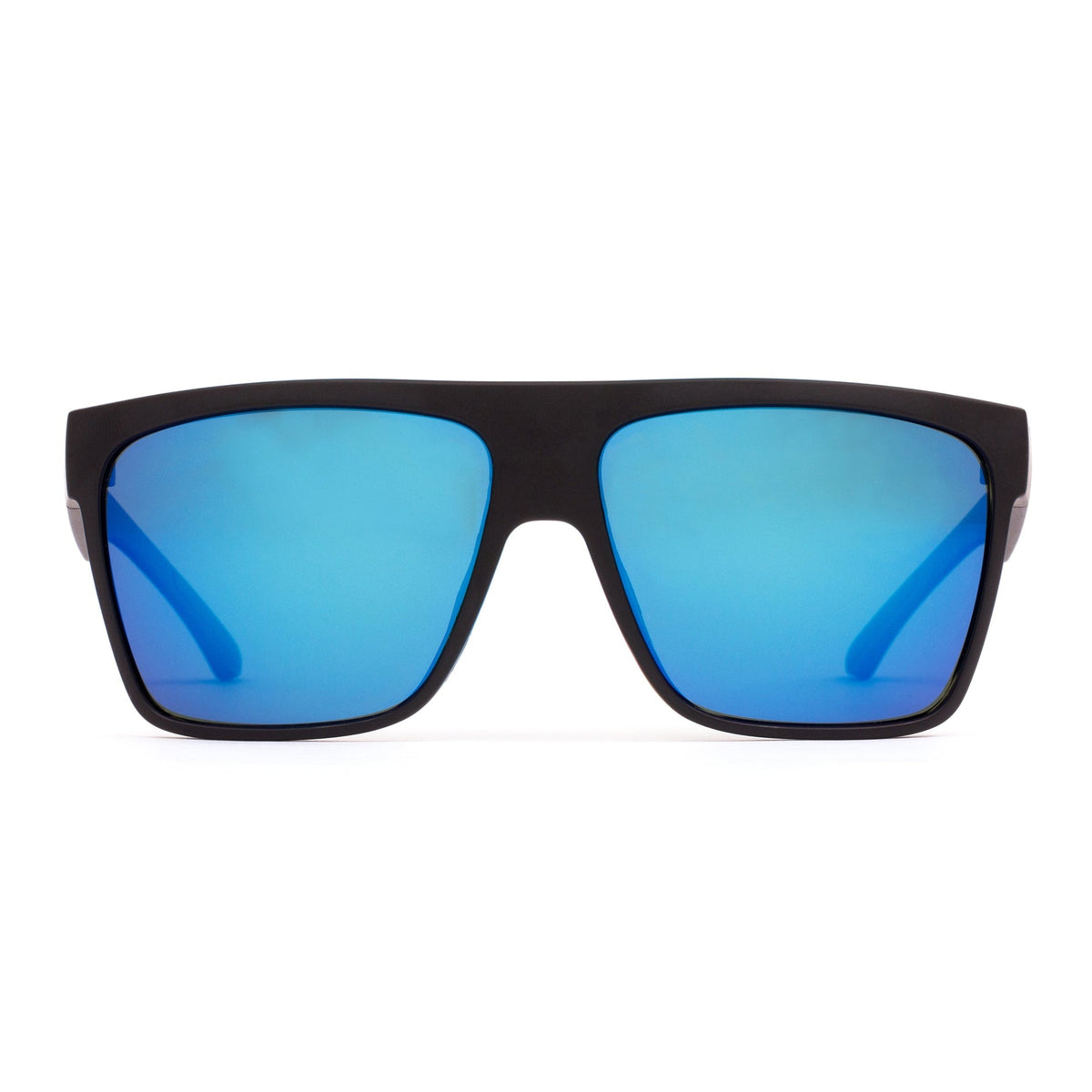 YOUNG BLOOD SPORT - Matte Black / Mirror Blue Polar