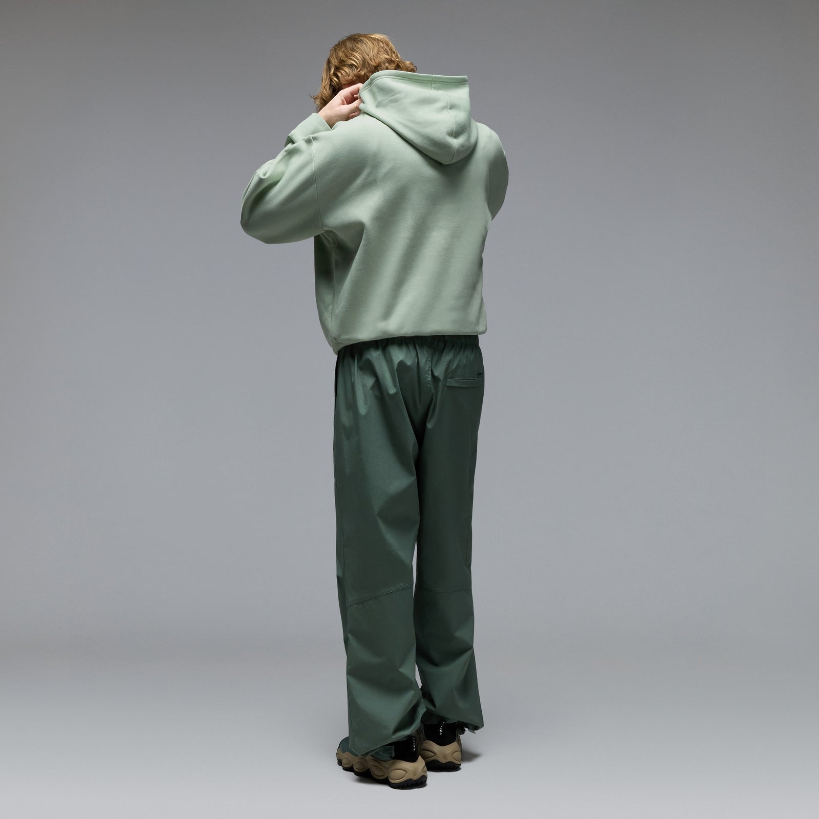 Metal Rise Hoodie Faded Green - Image 14