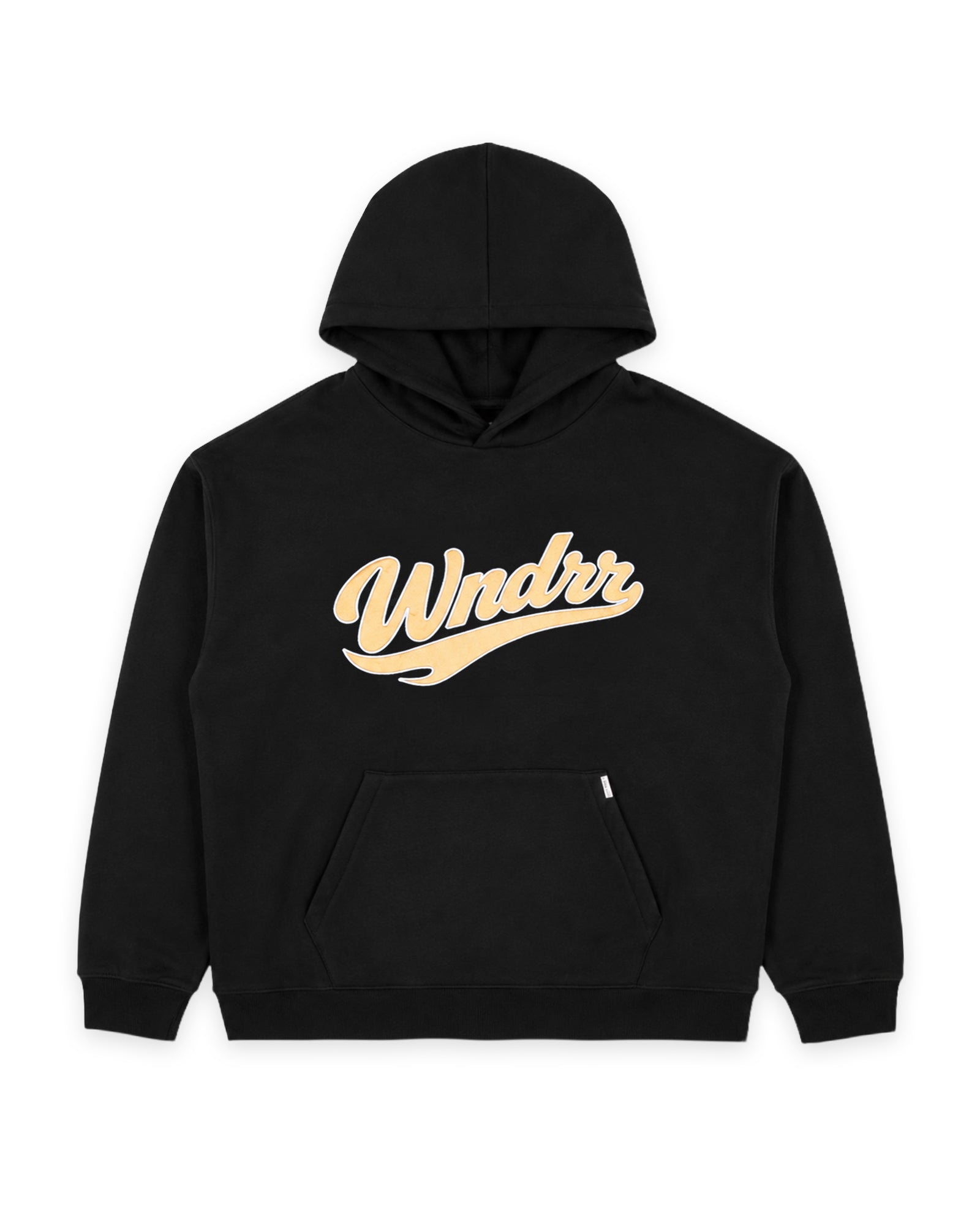 Brushback Hood Sweat Black - Image 1