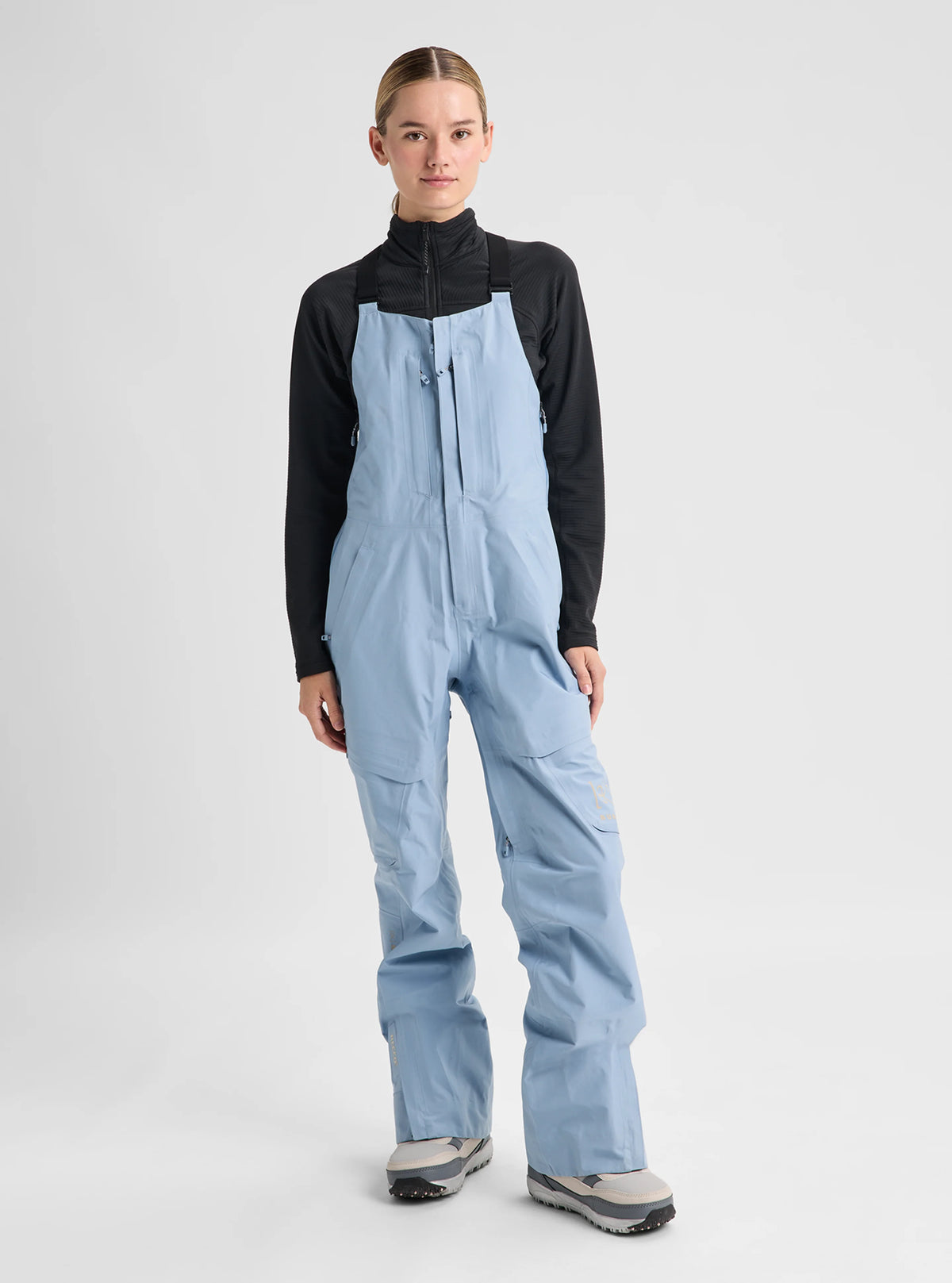 Womens [Ak] Kimmy Gore-Tex 3L Stretch Bib Pants True Black - Image 11