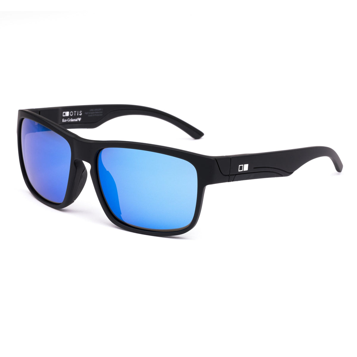 Rambler Sport - Matte Black / LIT Mirror Blue
